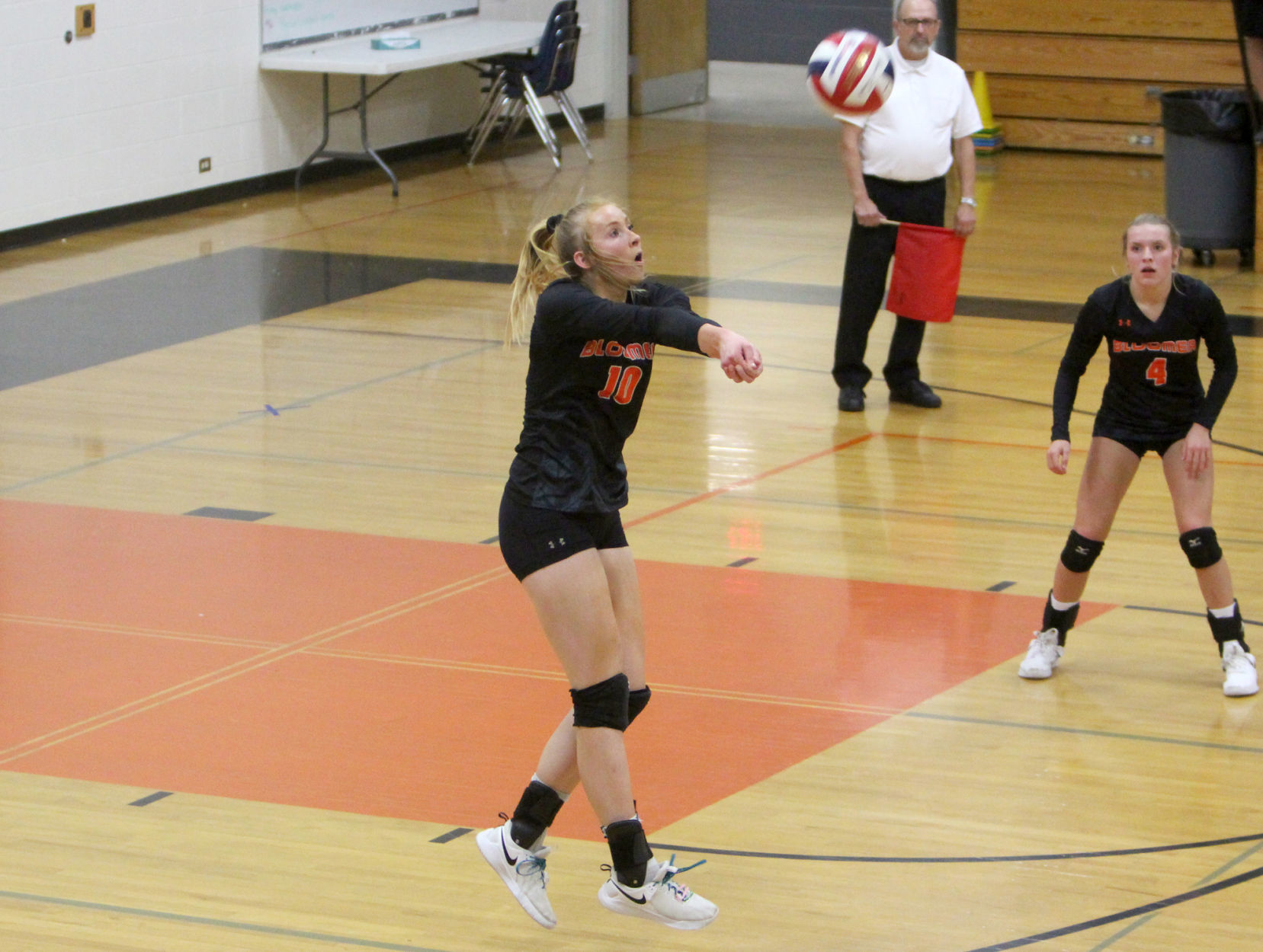 Colfax at Bloomer volleyball 10-8-19